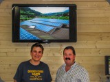 2009 bauten wir auf den Dächern unserer Hallen ein grosses Solarkraftwerk